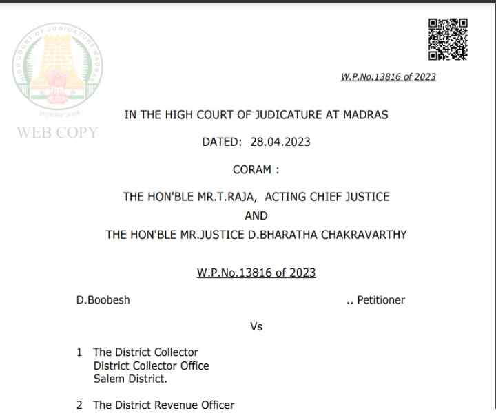 High Court Orders